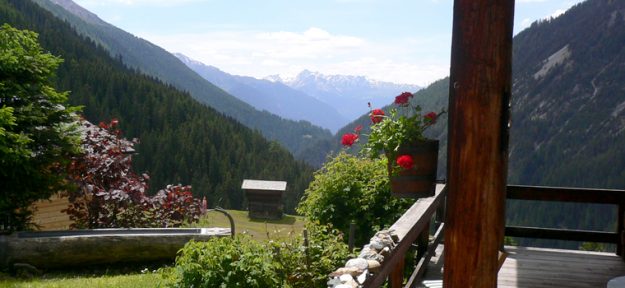 Ferienhaus mit Garten